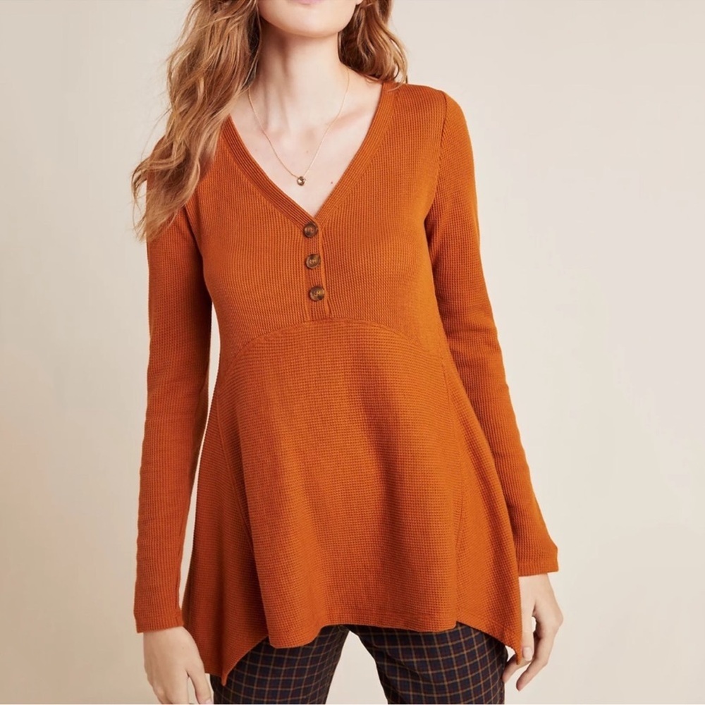 Anthropologie Eliza Henley Babydoll Tunic size Small